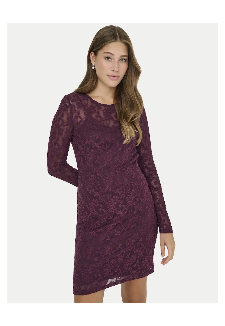Rochie de cocktail  violet, pentru femei