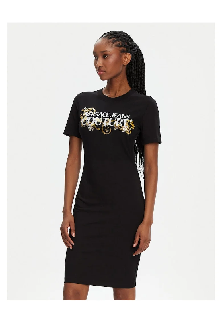 Rochie de zi,  negru, fabrica usoara