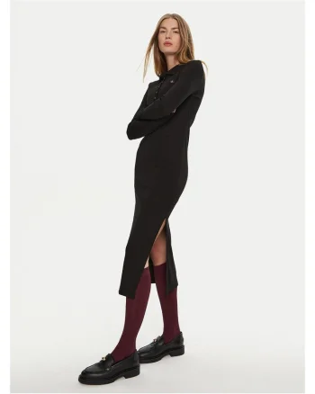 Rochie de dama  negru, fabricata din material de calitate