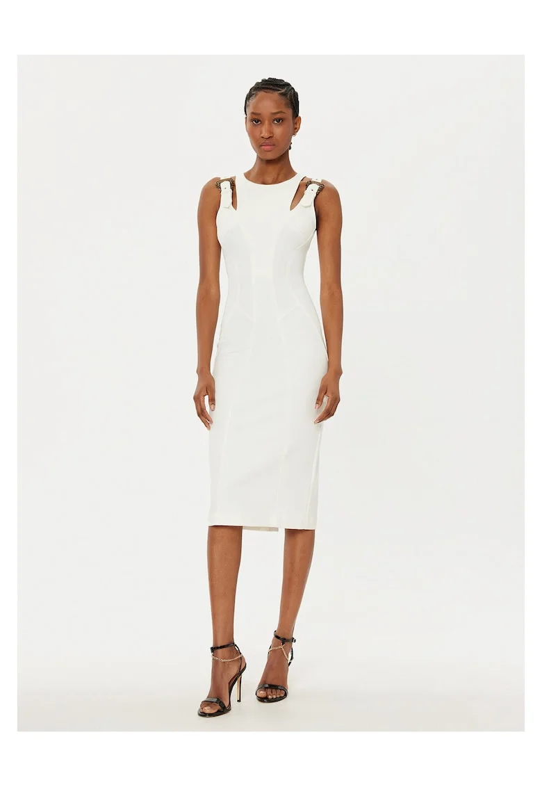 Rochie de cocktail dama  alb