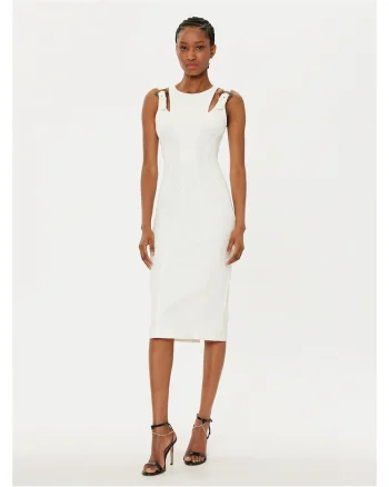 Rochie de cocktail dama  alb