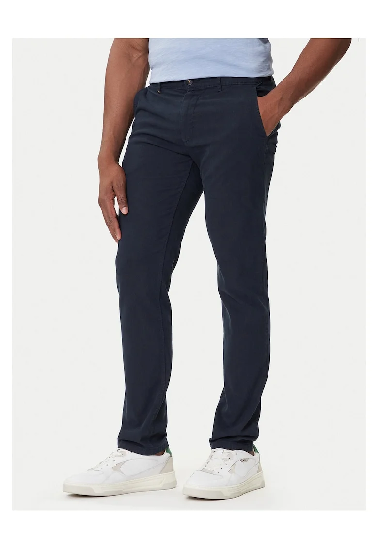 Pantaloni chino barbati  bleumarin