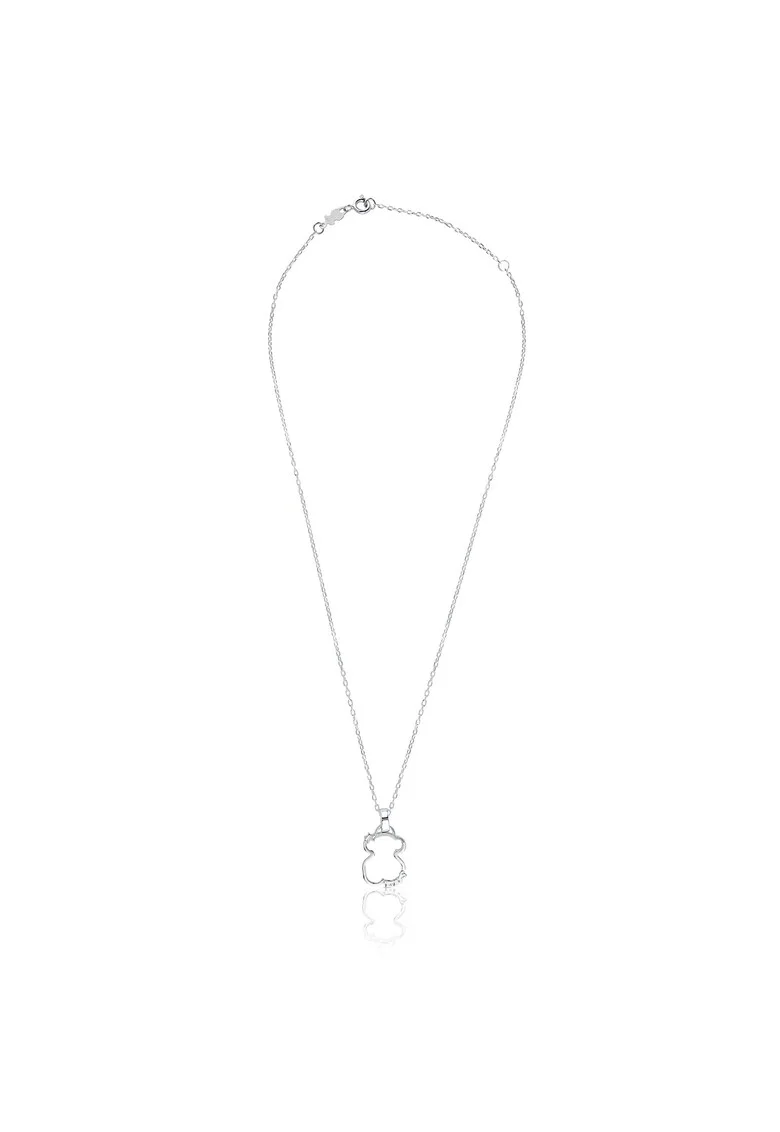 Colier dama  Silver Silueta, 1000135300, material plastic
