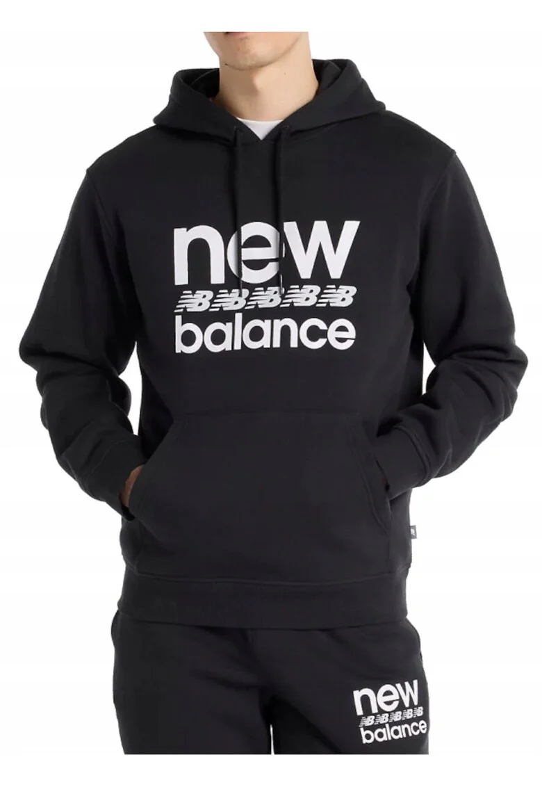 Hanorac cu logo si buzunar kangaroo