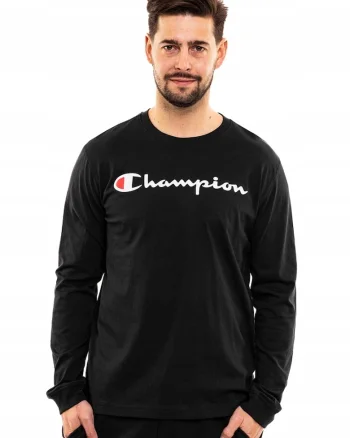 Bluza cu imprimeu logo si decolteu la baza gatului