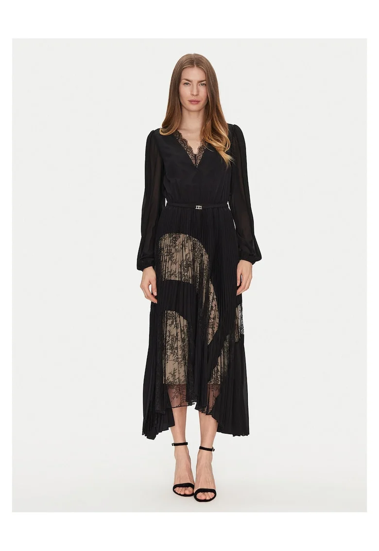 Rochie casual de dama  negru,