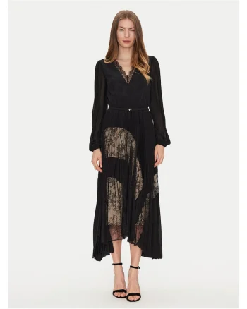 Rochie casual de dama  negru,