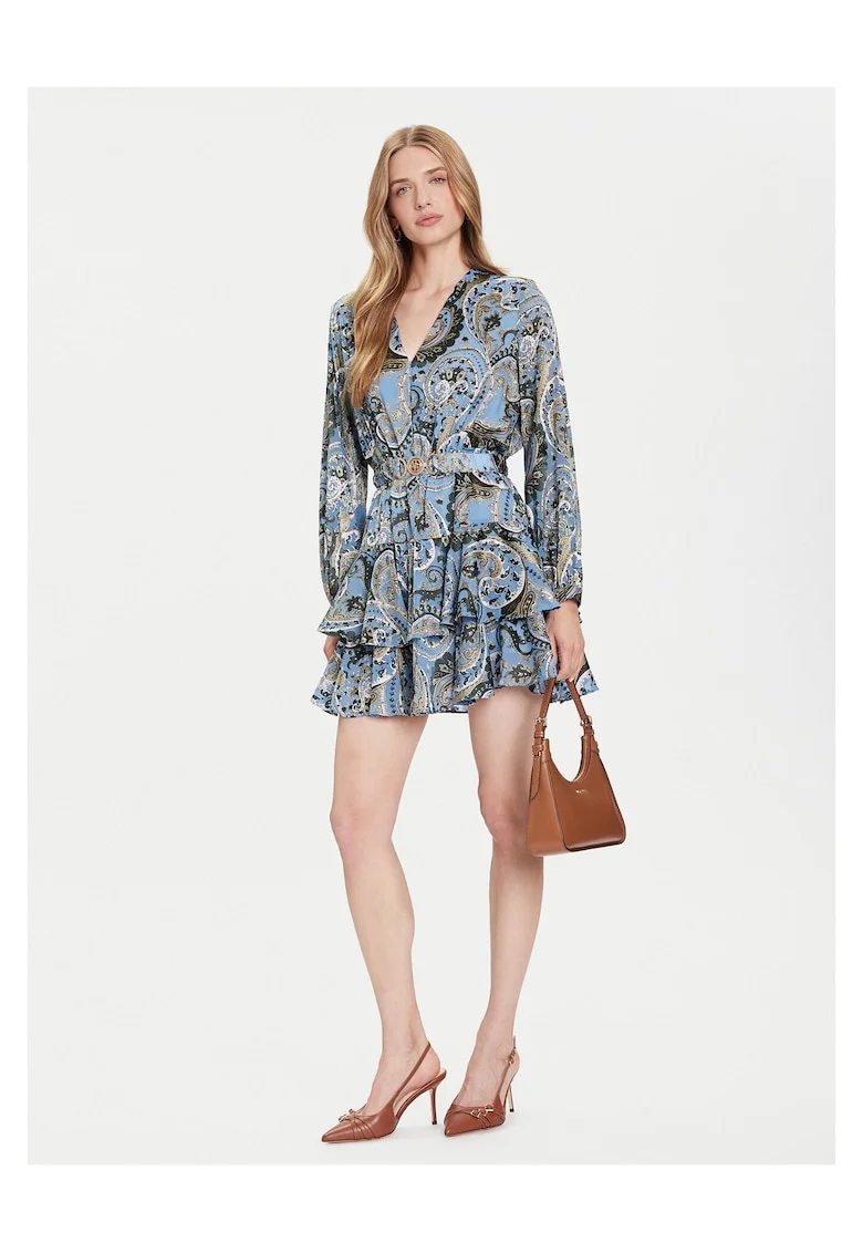 Rochie casual de dama  albastru,