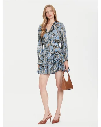 Rochie casual de dama  albastru,