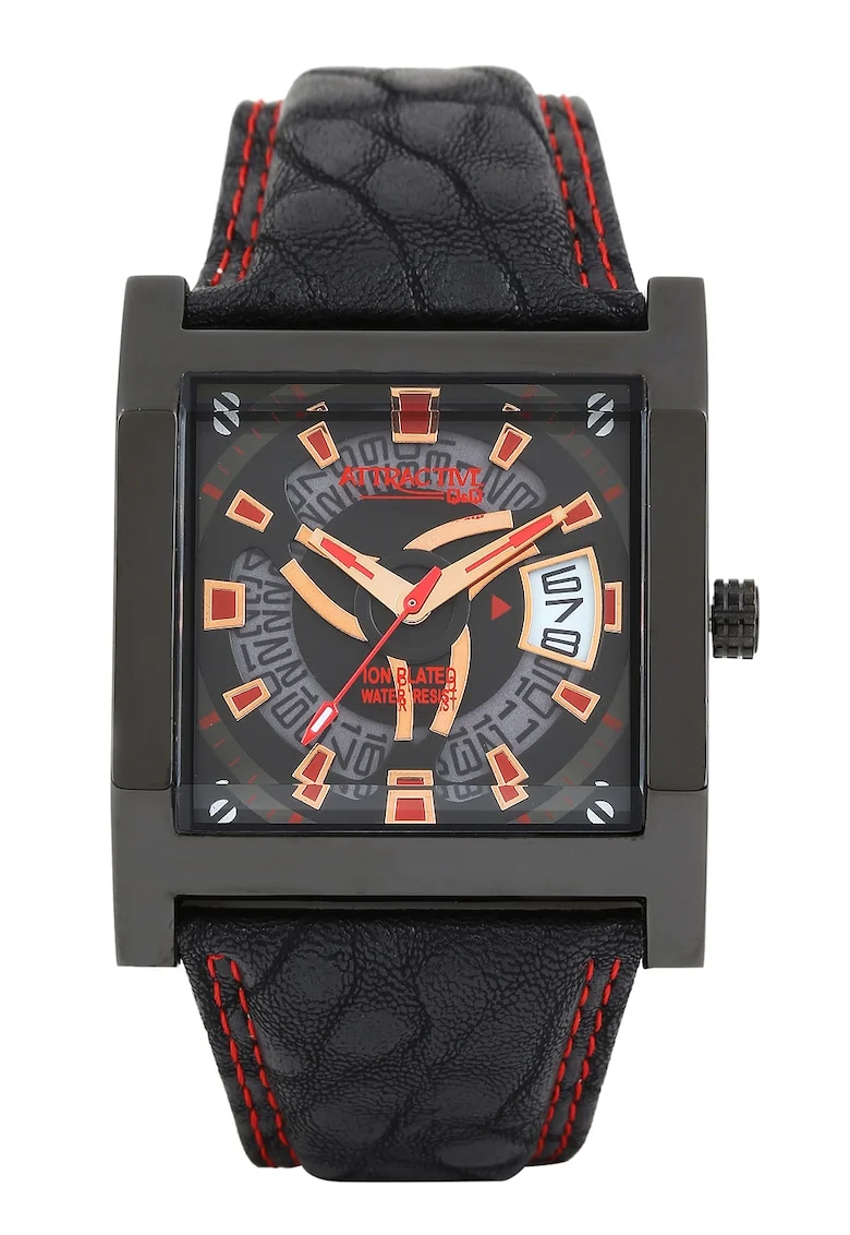 Ceas barbati elegant, negru DA82J512Y