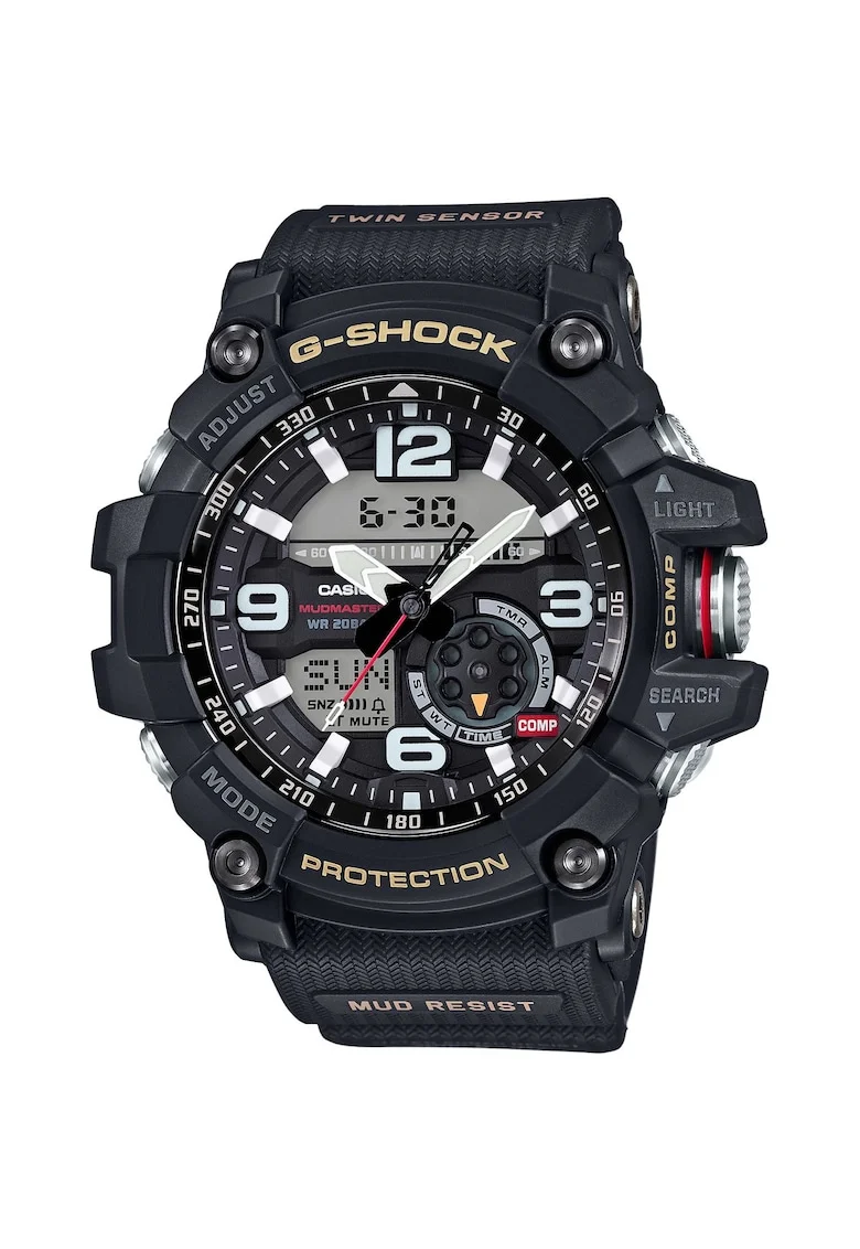 Ceas pentru barbati  G-Shock GG-1000-1AER MUDMASTER TWIN SENSOR Negru