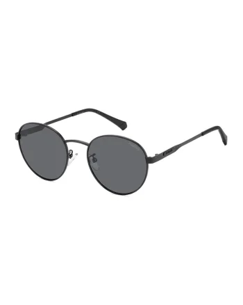 Ochelari de soare unisex cu lentile polarizate, Negru carbon