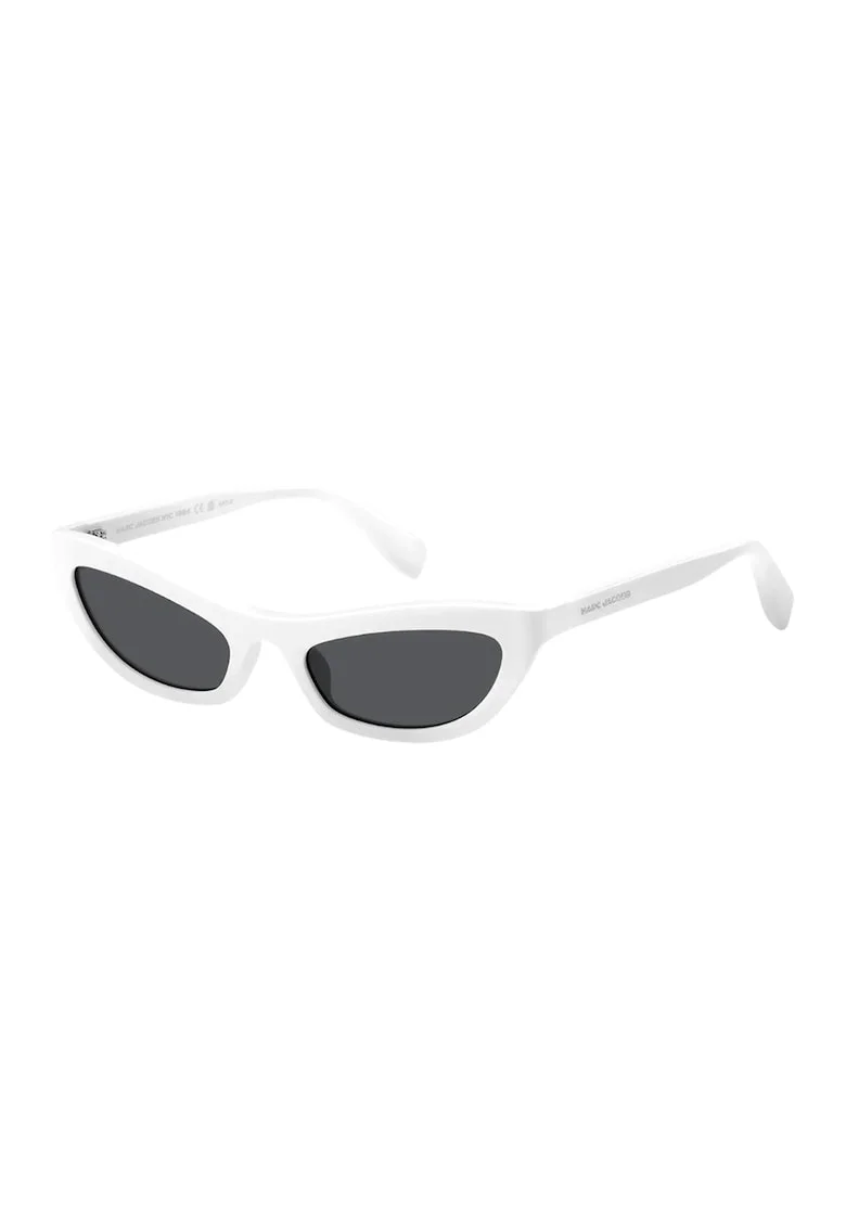 Ochelari de soare cat-eye, Alb