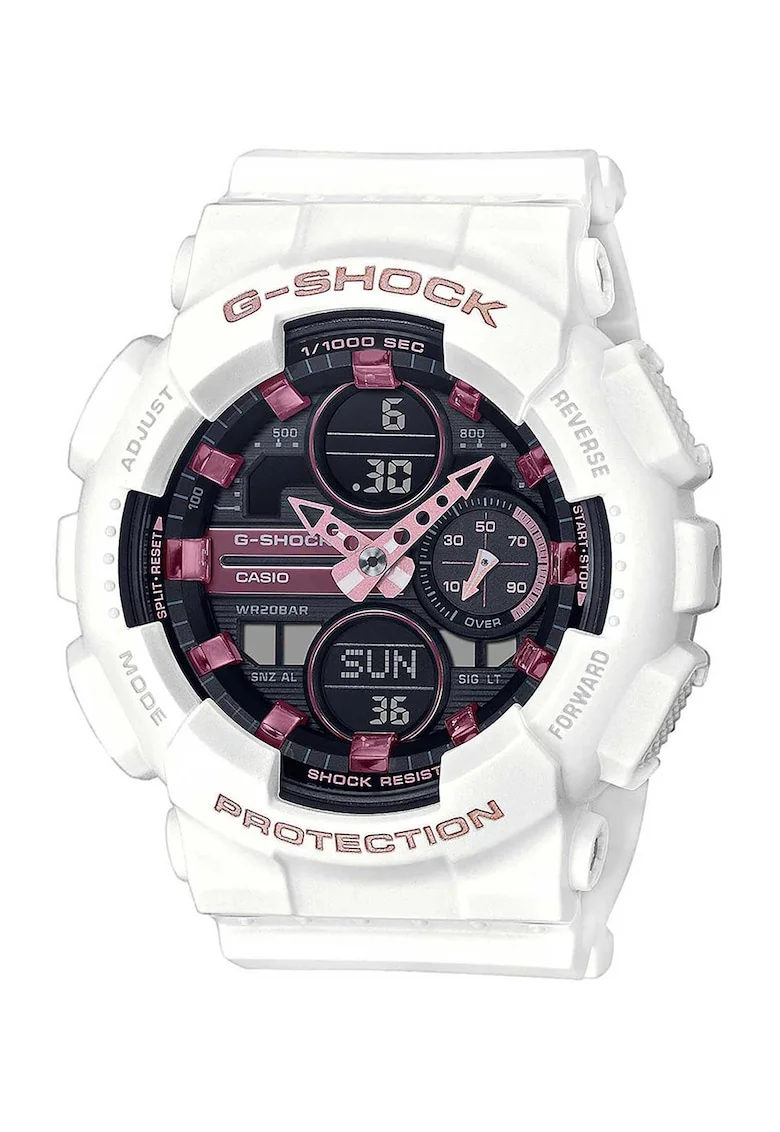 Ceas digital G-Shock, Alb
