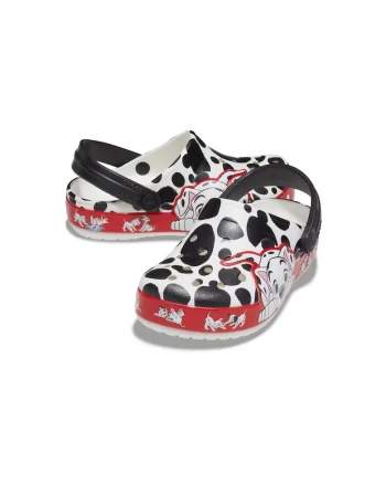 Saboti copii, Fun Lab 101 Dalmatieni, Spuma Croslite™, Alb