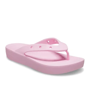 Papuci flip-flop uni, Roz pastel