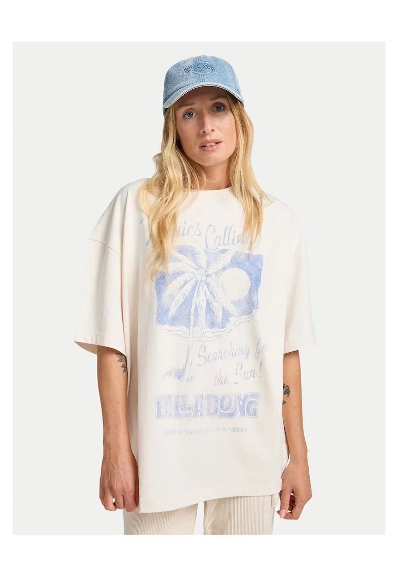 Tricou dama,  alb, din bumbac