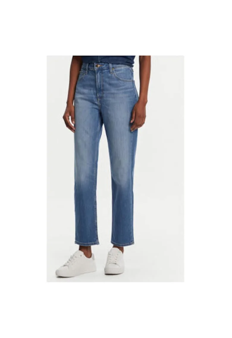 Pantaloni dama  112355263, Bumbac/Lyocell, Albastru, Albastru