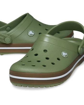 Saboti  Crocband Gum 56378, Kaki