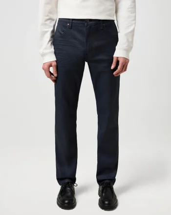 Pantaloni barbati,  bumbac, albastru indigo