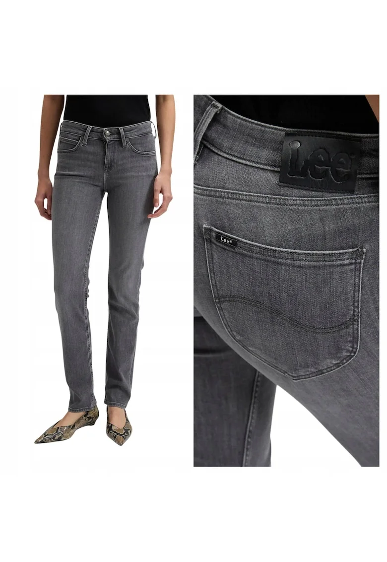 Blugi Dama,  Marion, W32-L31 US, Negru, Bumbac, Design Clasic Casual, Ideal Pentru Uz Zilnic, Material Premium Confortabil, Aspect Denim Modern, 5 Buzunare, Fermoar