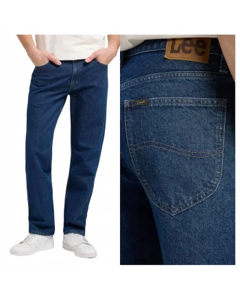 Pantaloni Barbati,  Haden, Marime 32/34, Croi Slim Fit, Stil Slim Fit, Inaltime Talie Medie, Pantaloni Conici, W32xL34, Albastru