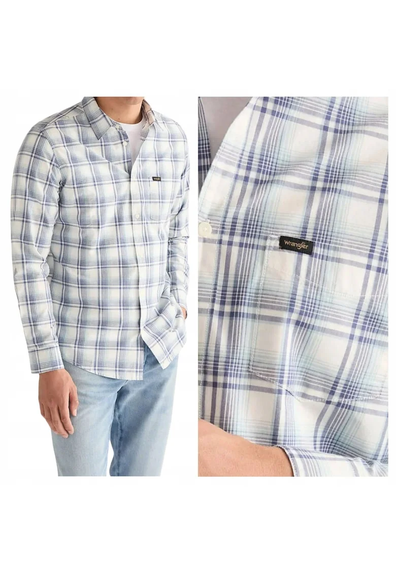 Camasa Barbati,  1 Pkt, 3XL INTL, Alb, Bumbac, Design Clasic Casual, Ideal Pentru Uz Zilnic, Material Premium Confortabil, Inchidere Cu Nasturi, Croiala Regular Fit