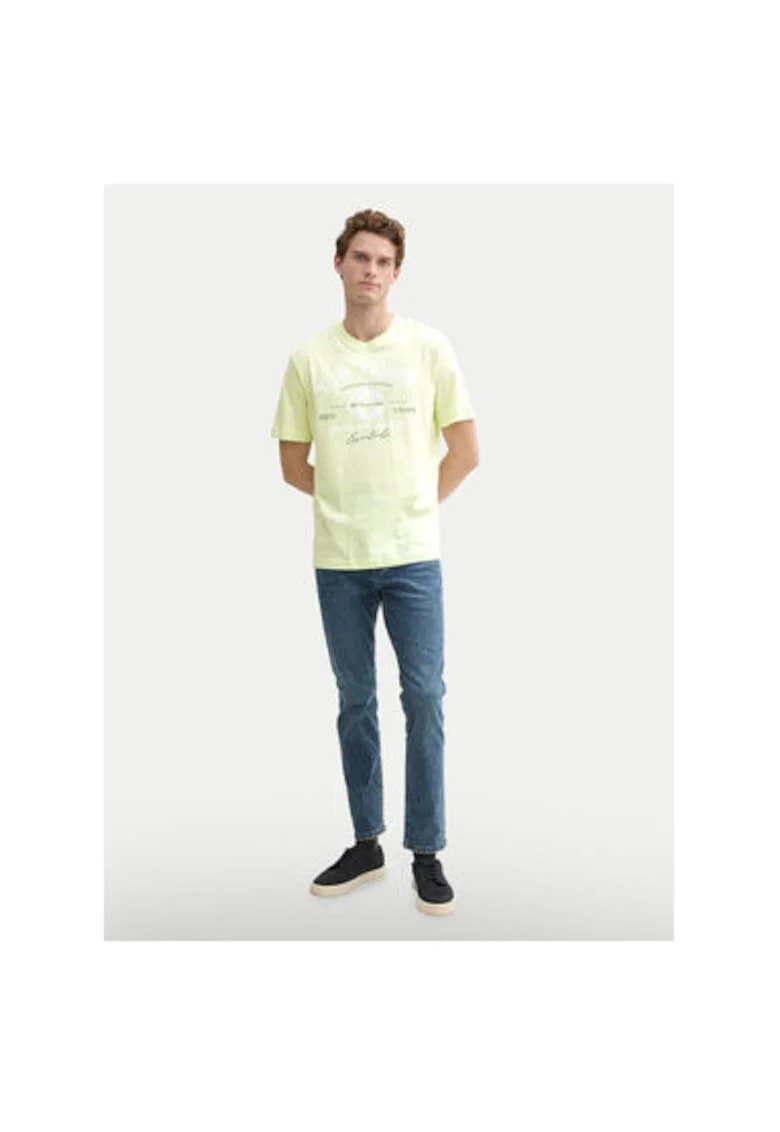 Tricou barbati  1037735, Bumbac, 467945, Verde