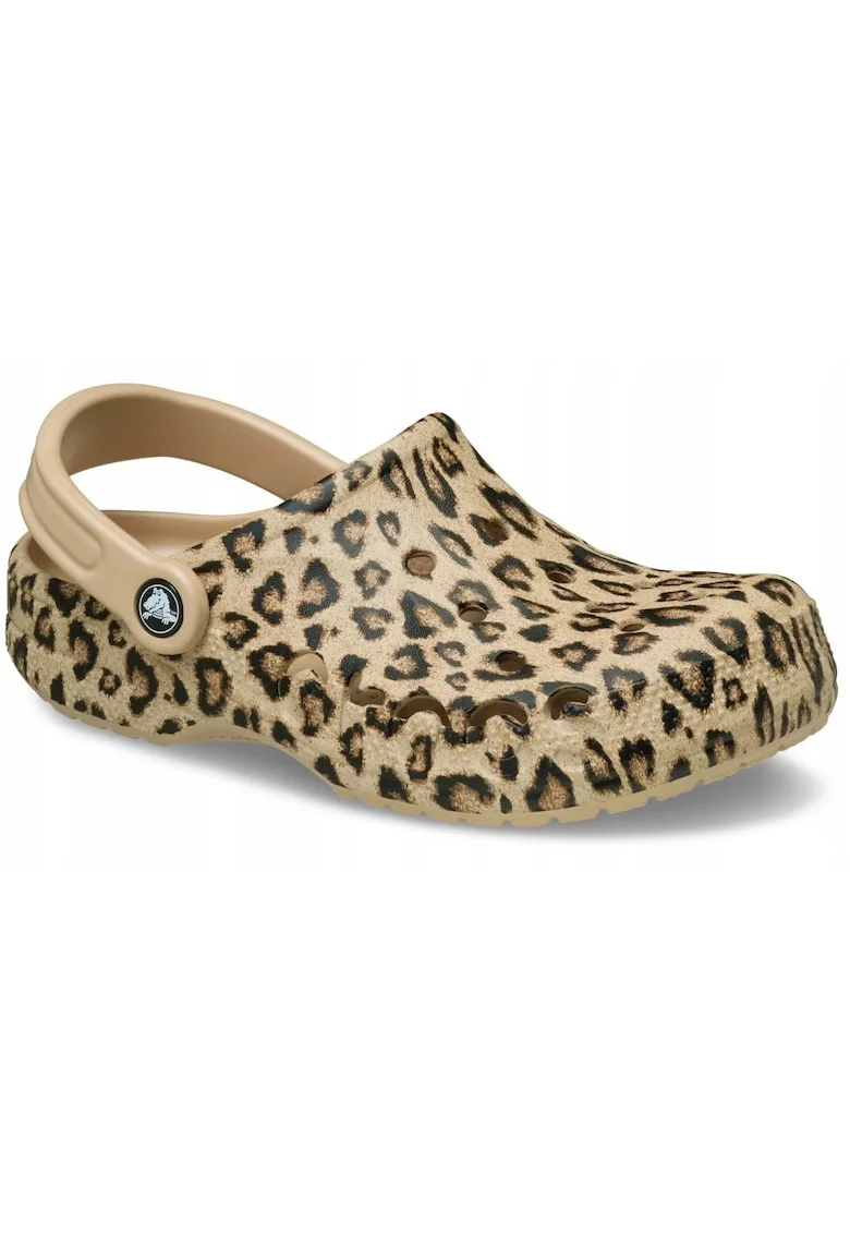 barbati, saboti, Baya Seasonal Printed Clog 206230, Gold Leopard, Negru/Bej