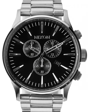 A386-000 Sentry Chrono Black 42mm 10ATM