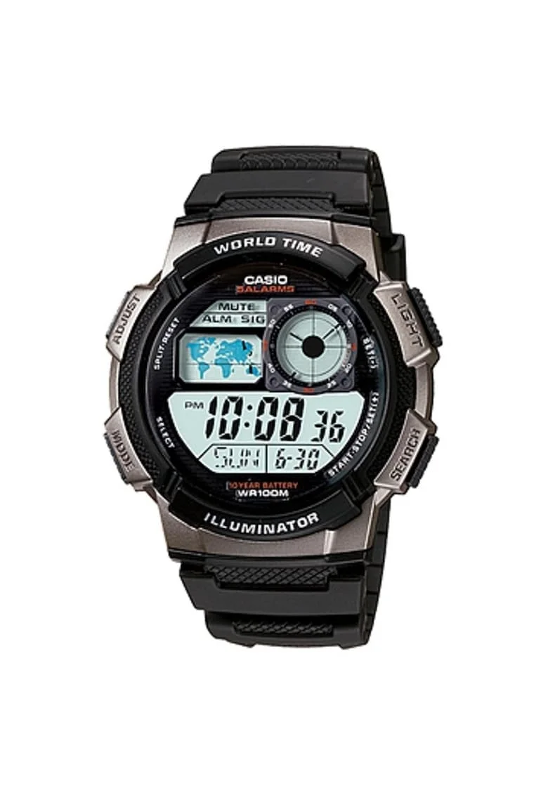 Ceas pentru barbati, Negru/Bej