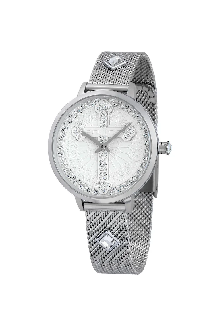 Ceas de dama  PL16031MS.04MMA Socotra, 36mm, 3ATM, Argintiu