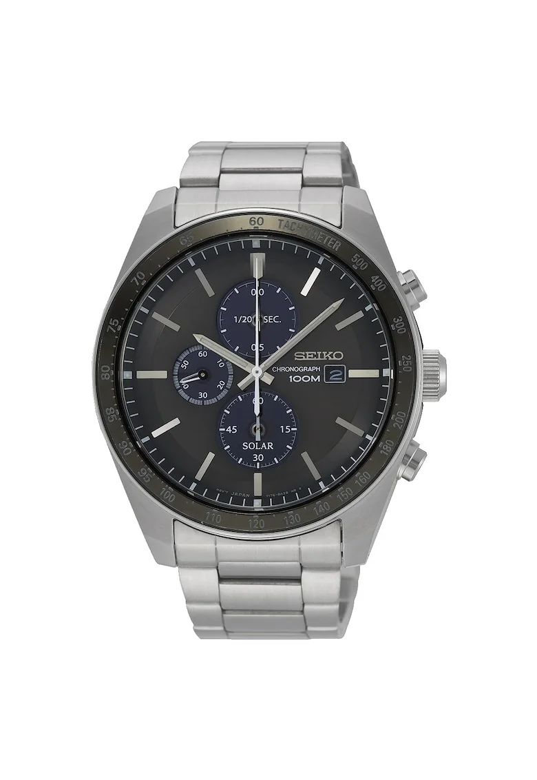 Ceas Analog  curea de inox, Argintiu