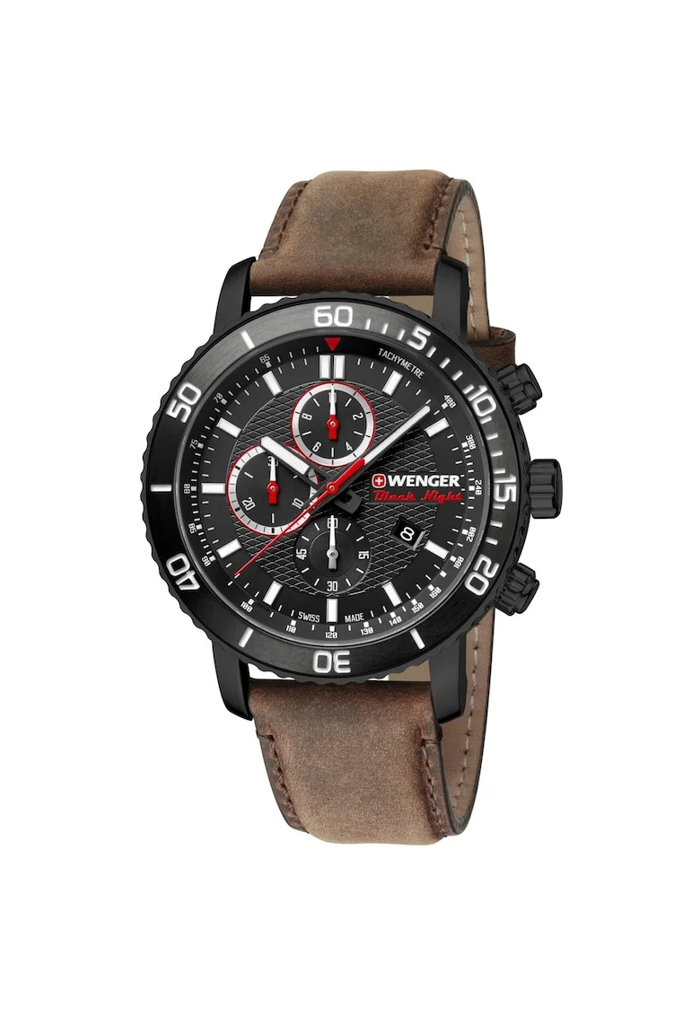Ceas barbatesc  01.1843.107 Roadster, 45mm, 10ATM, Negru