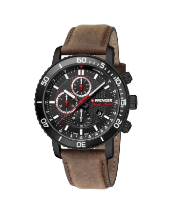 Ceas barbatesc  01.1843.107 Roadster, 45mm, 10ATM, Negru