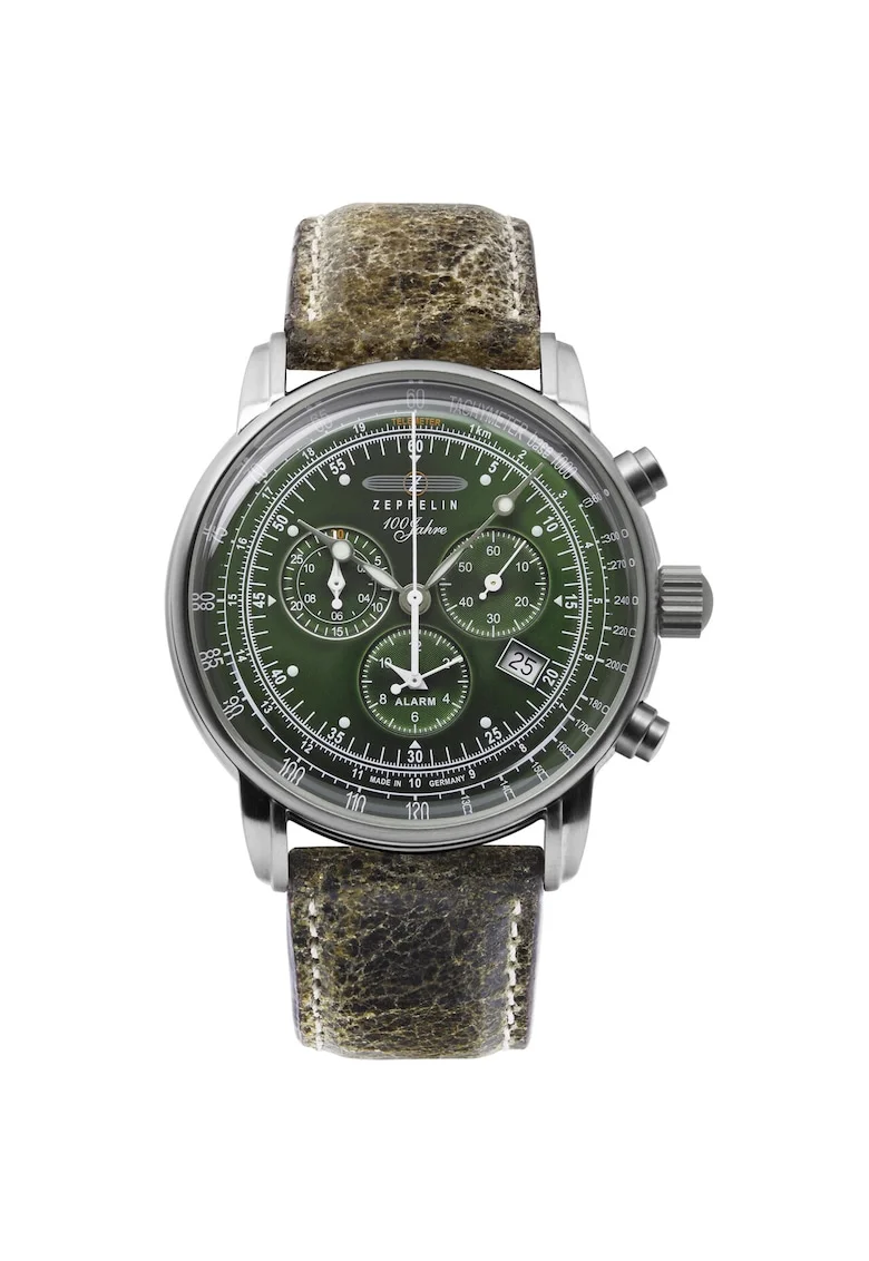 Ceas barbatesc  8680-4, Quartz, 42mm, 5ATM, Argintiu