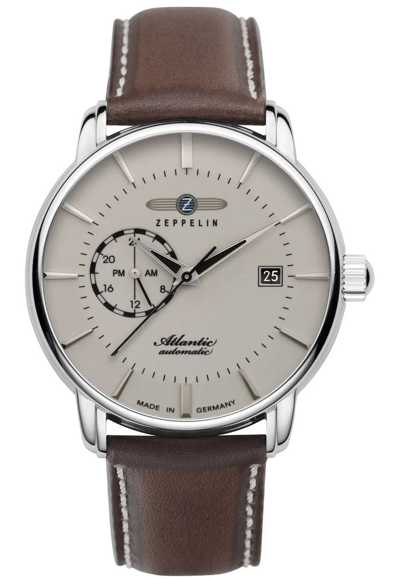 Ceas barbatesc  8470-5, Automatic, 40mm, 5ATM, Argintiu