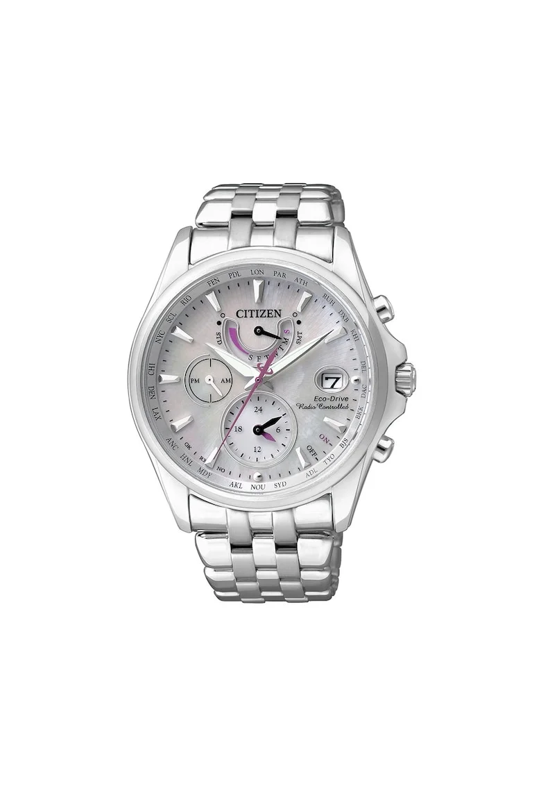 Ceas de dama  FC0010-55D Eco-Drive, 39mm, 10ATM, Argintiu