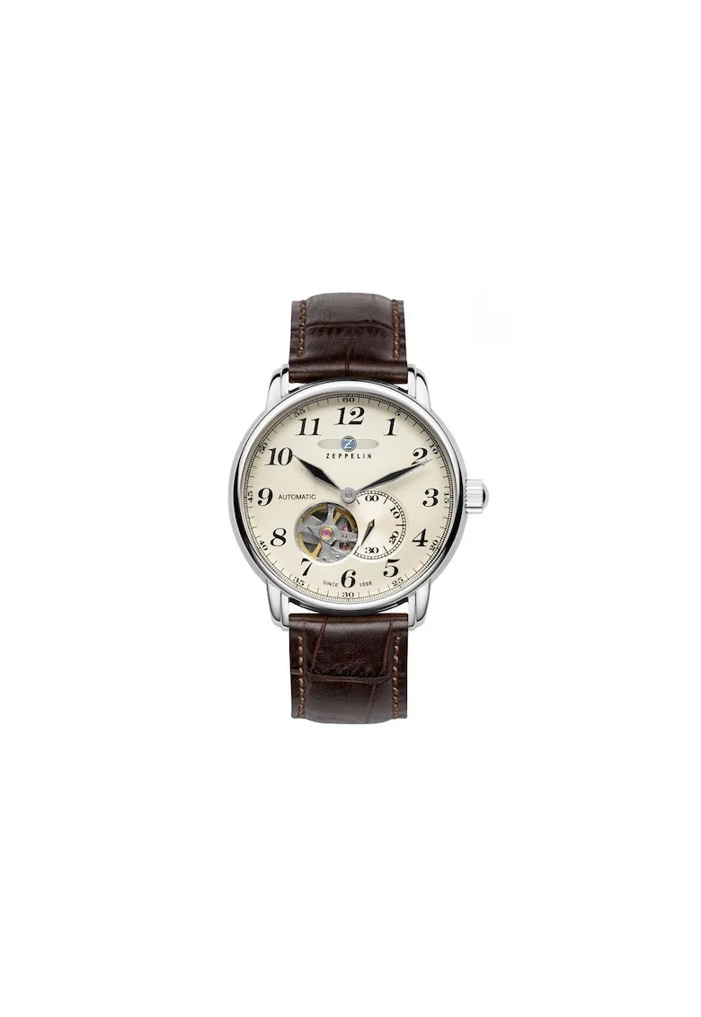 LZ-127 7666-5 Automatic Silver Brown 41mm 50M