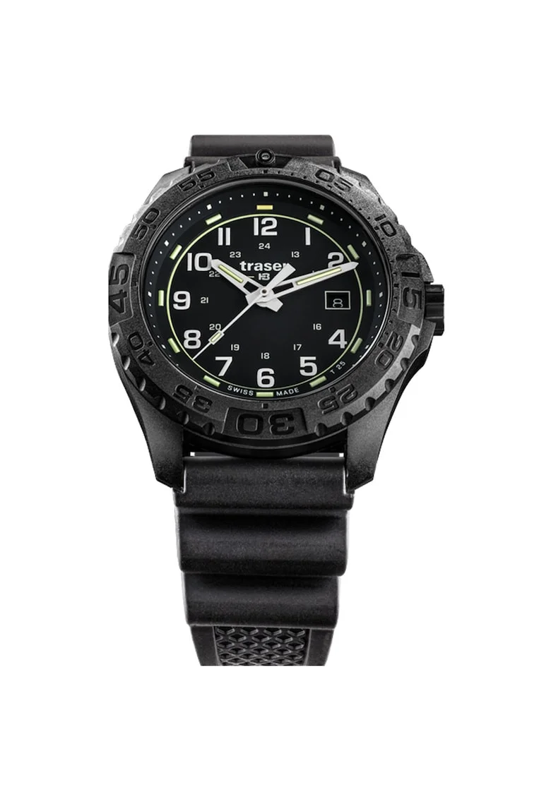 Ceas barbatesc  H3 108672 P96 OdP Evolution, 44 mm, 20 ATM, Negru