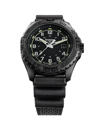 Ceas barbatesc  H3 108672 P96 OdP Evolution, 44 mm, 20 ATM, Negru