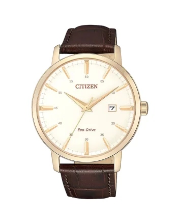 Ceas barbatesc  BM7463-12A Eco-Drive, 40mm, 5ATM, Auriu