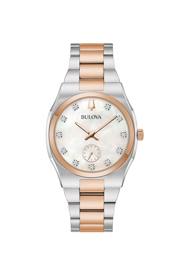Ceas de dama  98P221, Quartz, 34mm, 3ATM
