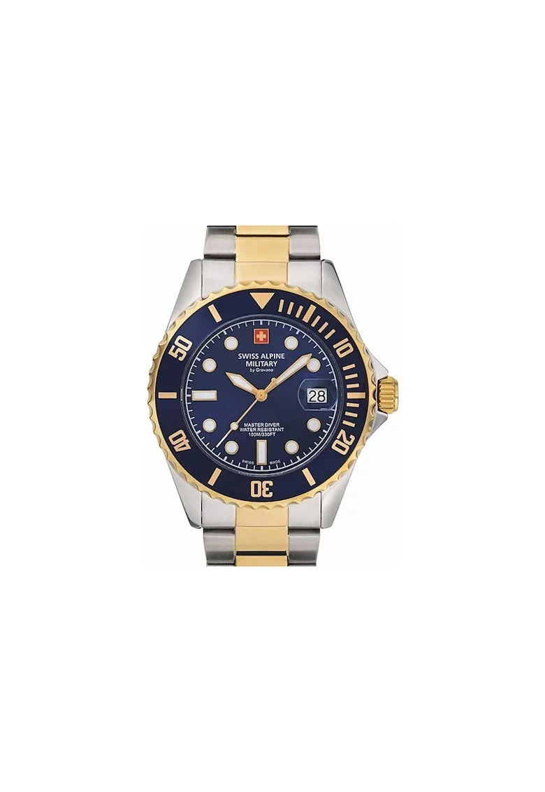 Ceas barbatesc  7053.1145, Quartz, 42mm, 10ATM, Argintiu