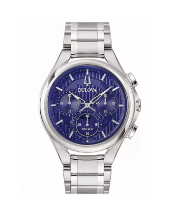 96A302 Curv Mens Watch Chronograph 45mm 3ATM