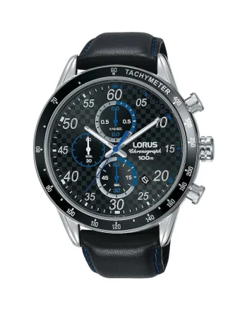 Ceas barbatesc  RM341EX9 Quartz Argintiu., Negru