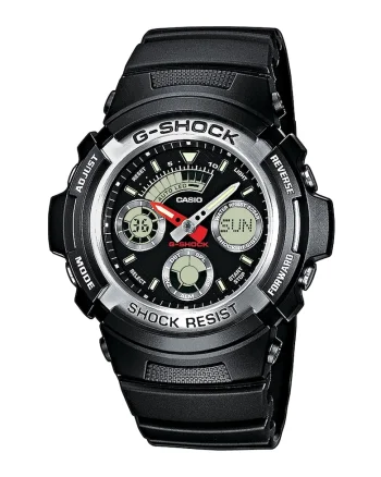 Ceas cronograf G-Shock, Negru