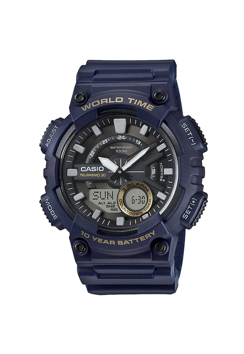 Ceas pentru Barbati  Analog-Digital AEQ-110W-2AVDF, Negru