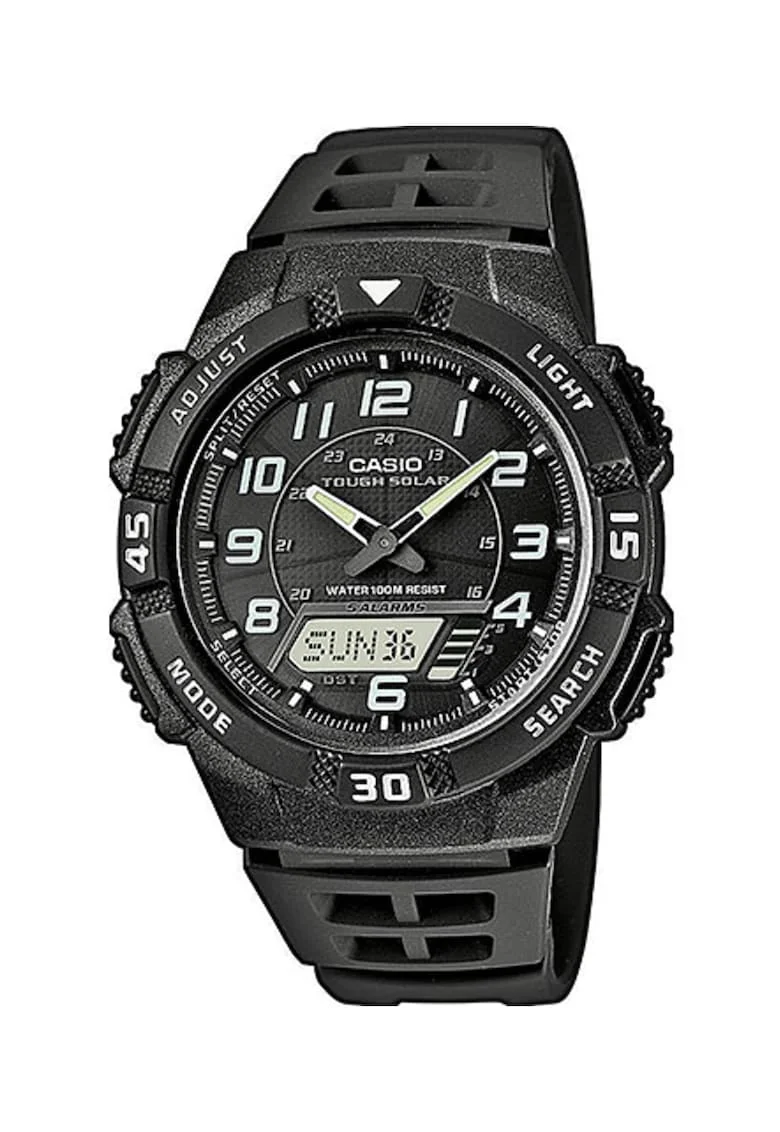 Ceas quartz digital, Negru