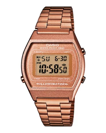 Ceas digital unisex, Auriu rose